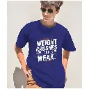 Martand weight crushes weak : Gym unisex oversized t-shirt