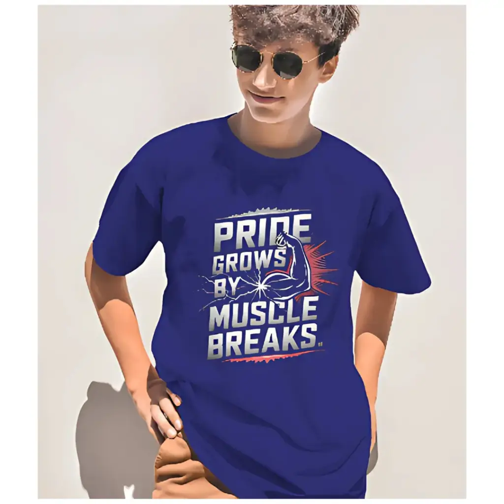 Martand pride by muscles : Unisex oversized t-shirt