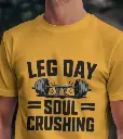 Martand leg day : T-shirt for gym lovers