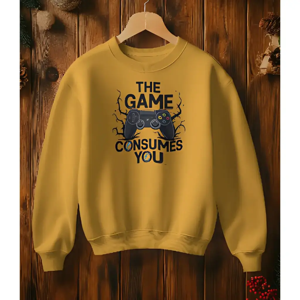 Martand the game consumes : Best unisex sweatshirt for gamers