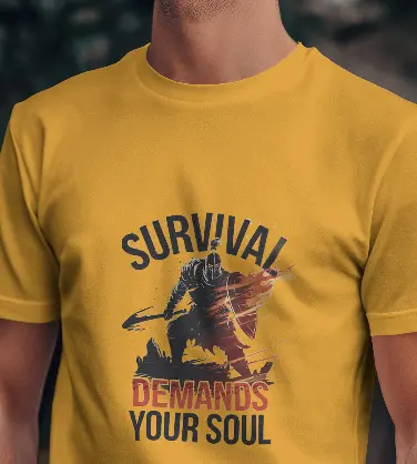 Martand survival warrior t-shirt for men