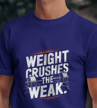 Martand weight crushes weak : Men's t-shirt