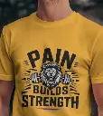 Martand pain builds strength : Men's t-shirt