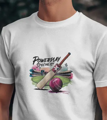 Martand powerplay specialist : Men's cricket t-shirt