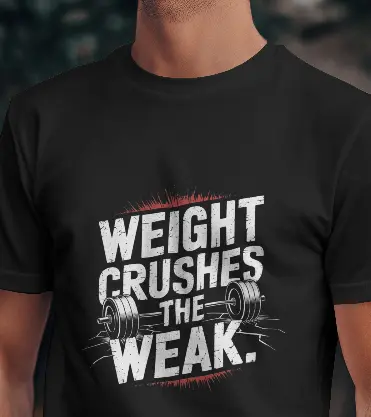 Martand weight crushes weak : Men's t-shirt