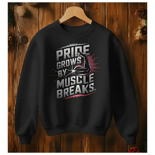 Martand pride by muscles : Unisex gym sweatshirt