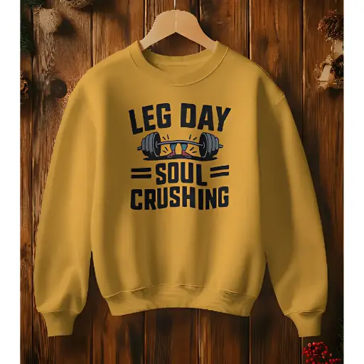 Martand leg day : Unisex gym sweatshirt