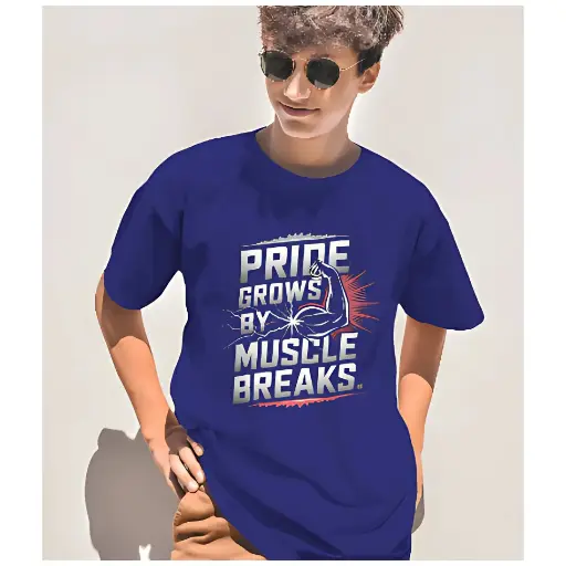 Martand pride by muscles : Unisex oversized t-shirt