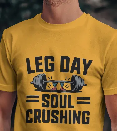 Martand leg day : T-shirt for gym lovers